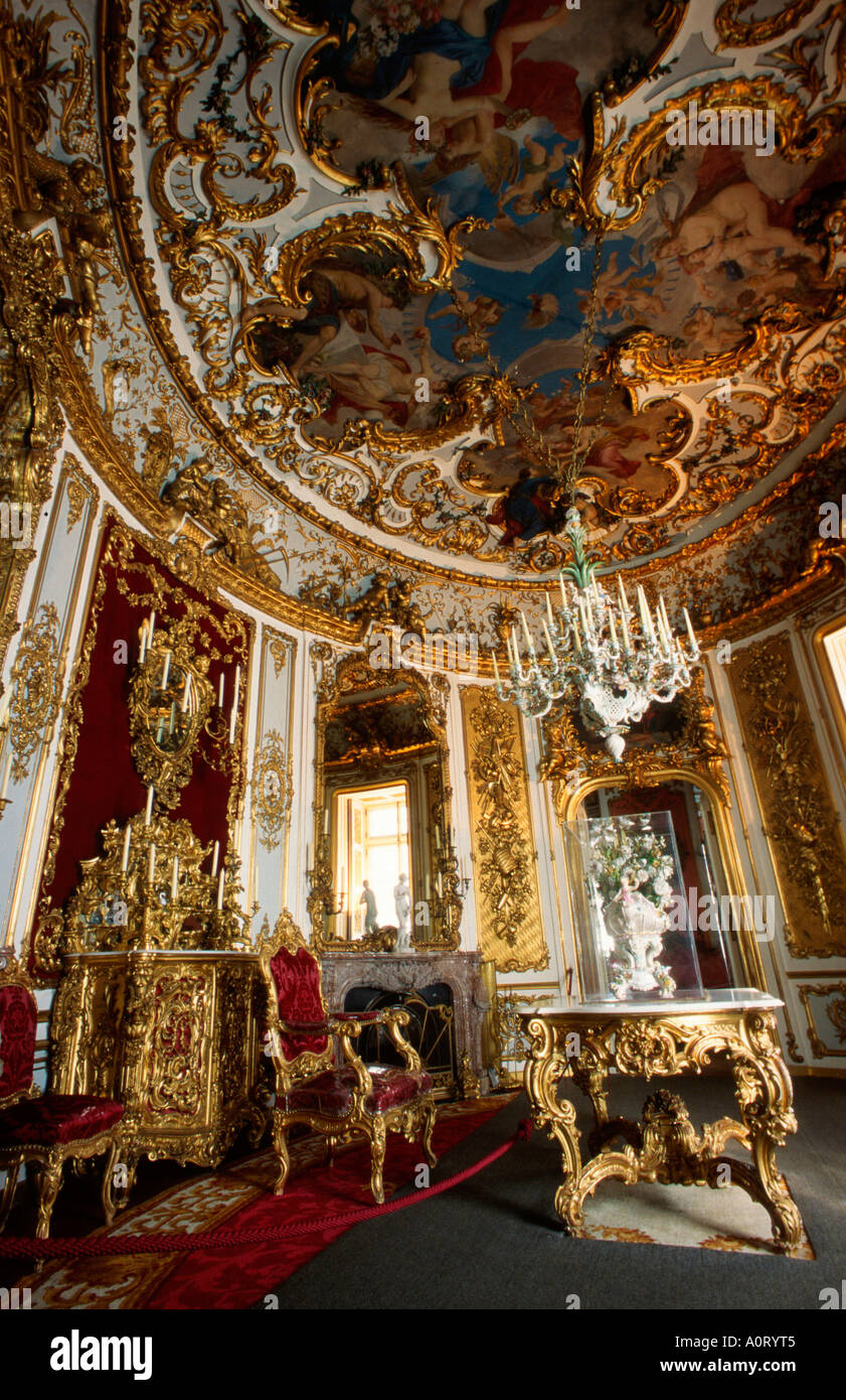 Schloss Linderhof Stockfoto