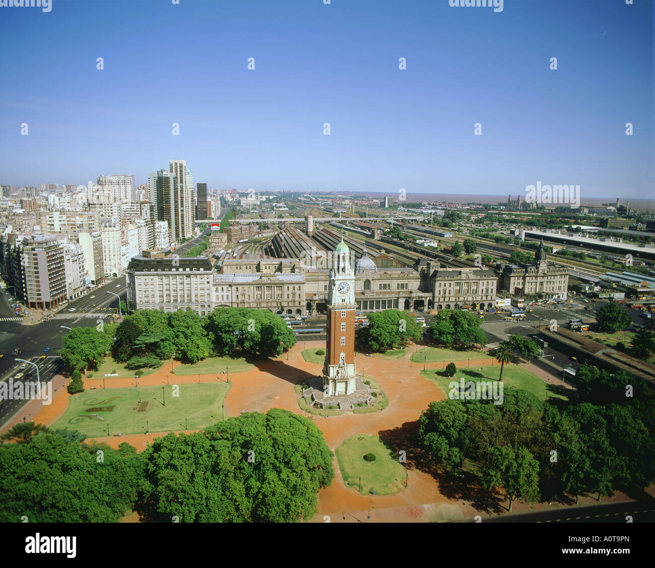 Plaza Livertador General San Martin Stockfoto