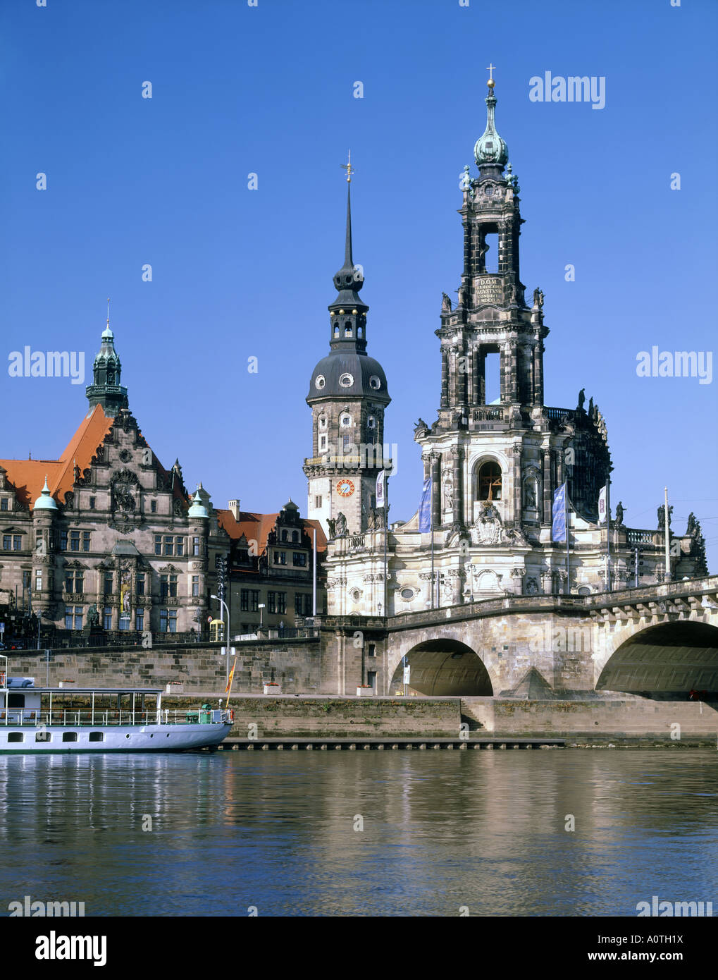 Gericht der katholischen Kirche Residenz Schloss Stockfoto