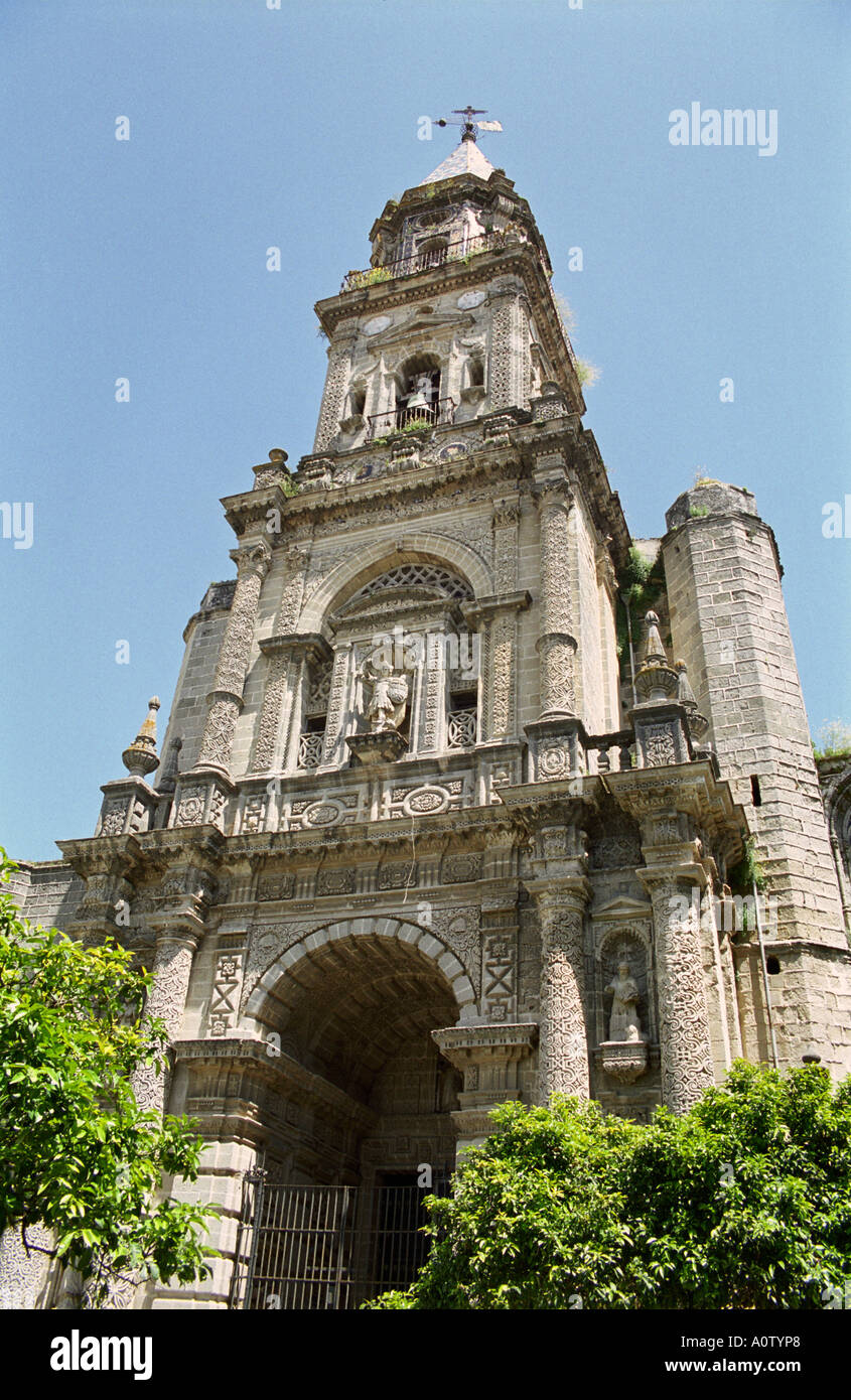 Spanien, Andalusien, Stadt von Jerez De La Frontera. Iglesia de San