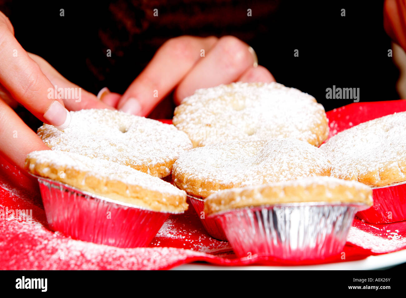 Mince Pies Stockfoto