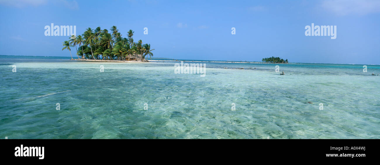 Rio Sidra Los Grillos Inseln San Blas Inseln Panama in Mittelamerika Stockfoto
