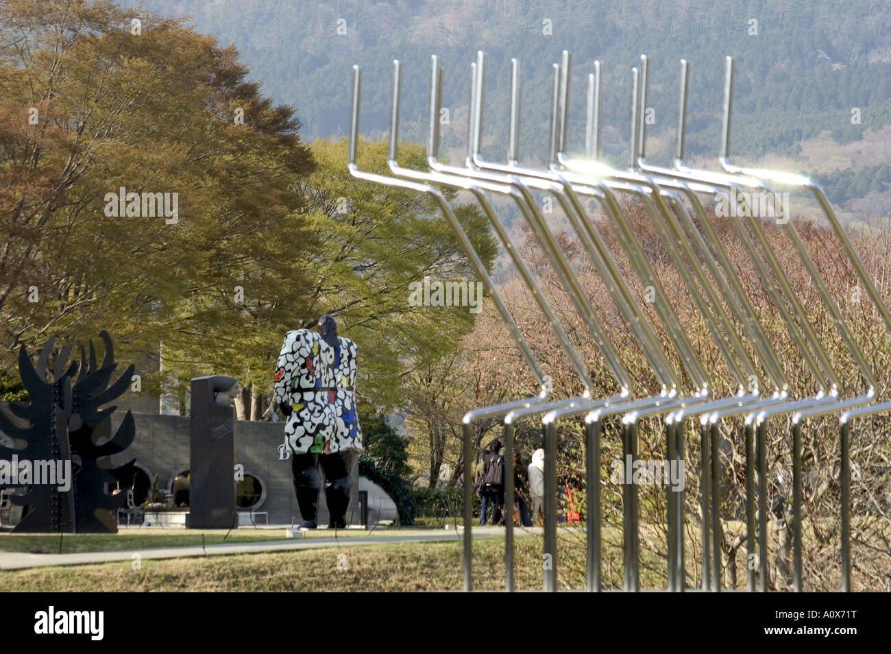 Hakone Sculpture Park Hakone Insel Honshu Japan Asien Stockfoto