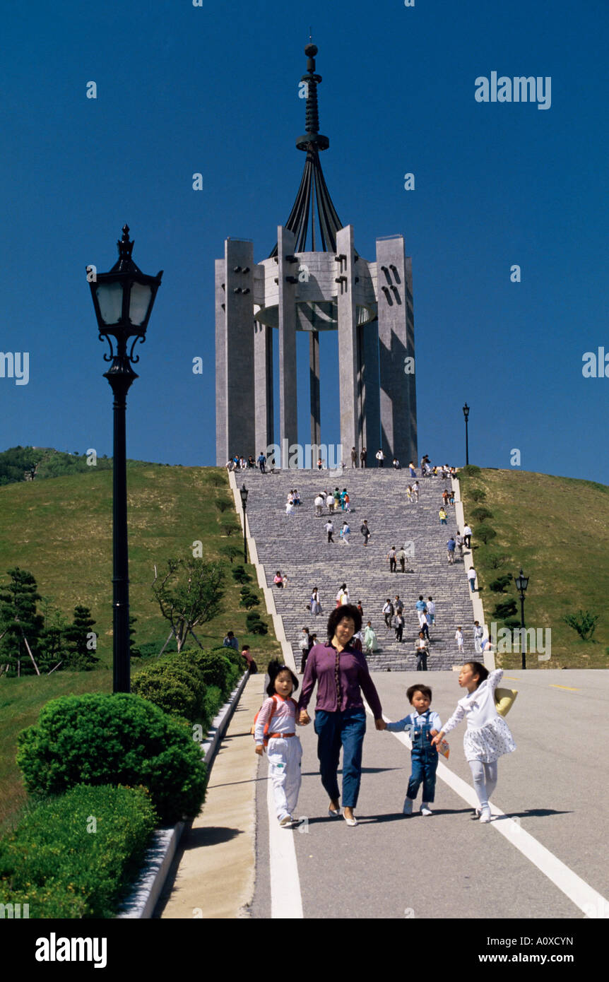 Patrioten Denkmal Pusan Südkorea Korea Asien Stockfoto