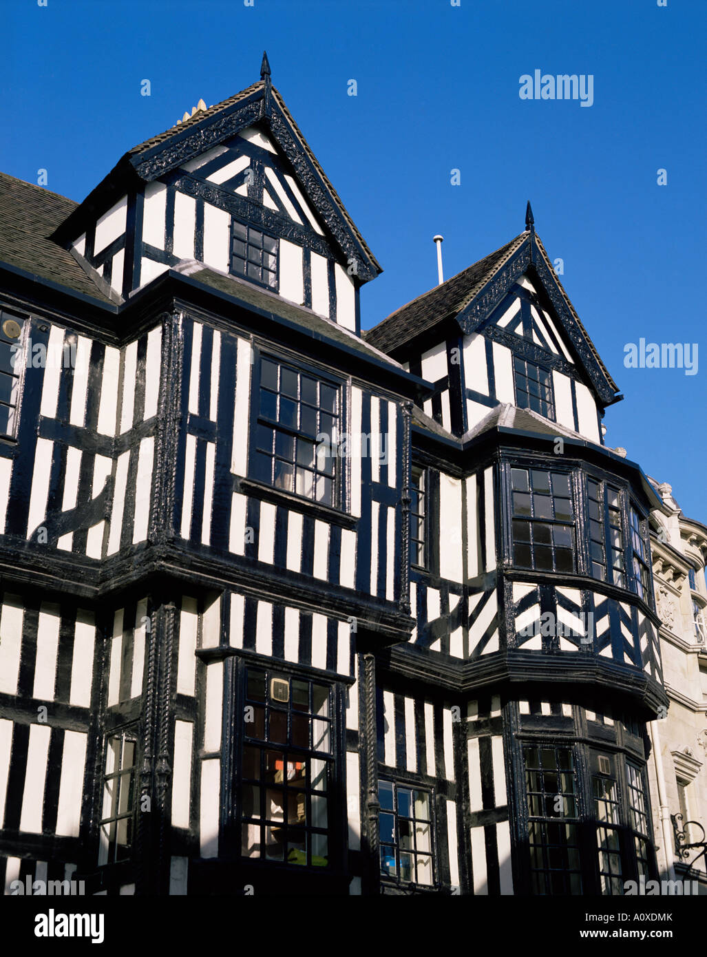 Elizabethan Fachwerk Gebäude Shrewsbury Shropshire England England Europa Stockfoto