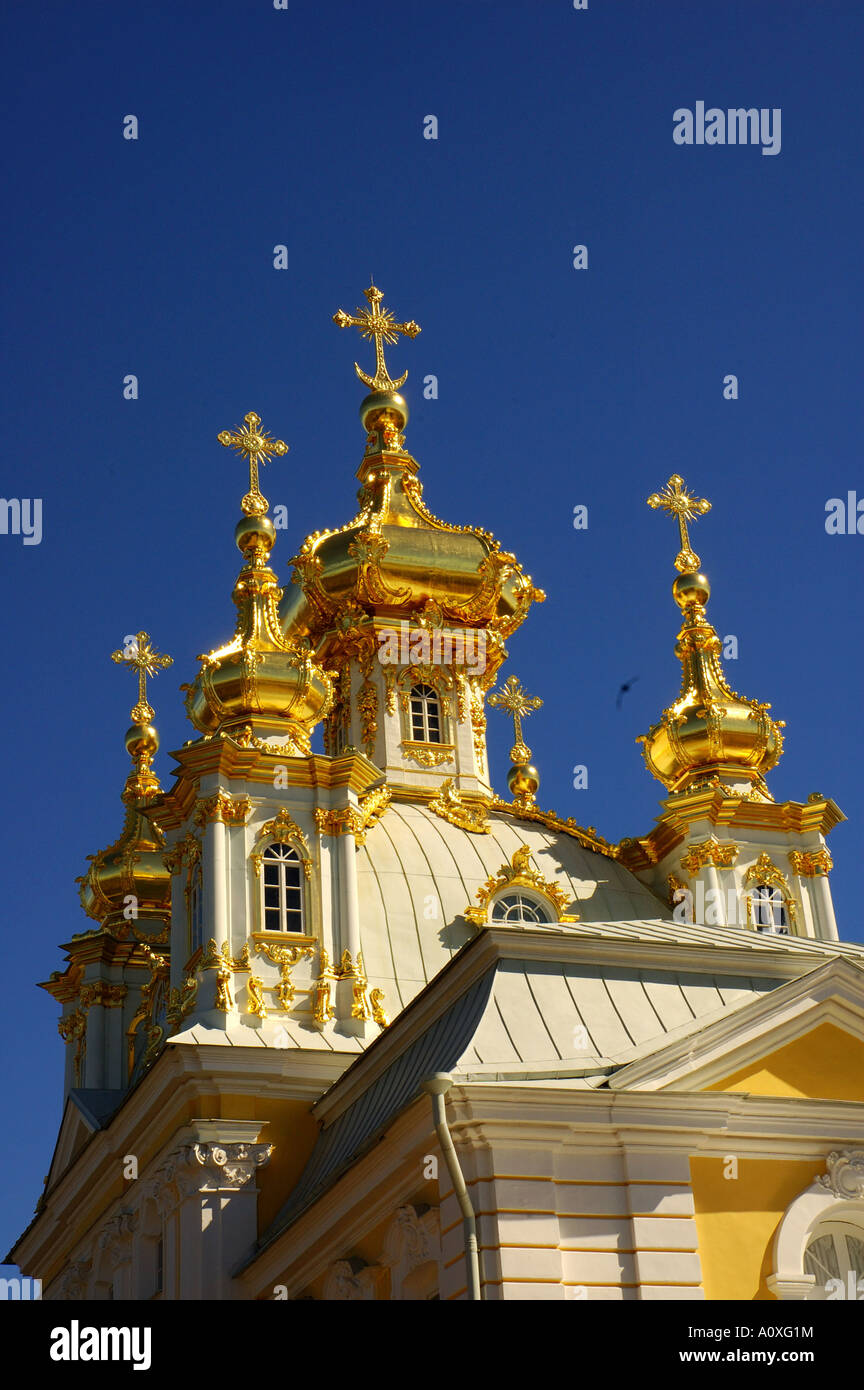 Sommerresidenz der russischen Zaren, Sankt Petersburg, Russland, Osteuropa Stockfoto