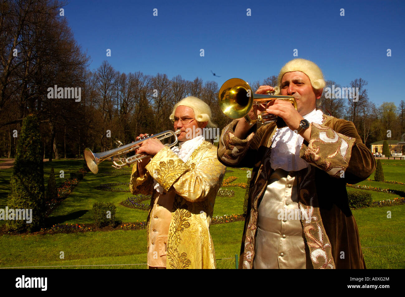 Sommerresidenz der russischen Zaren, Sankt Petersburg, Russland, Osteuropa Stockfoto