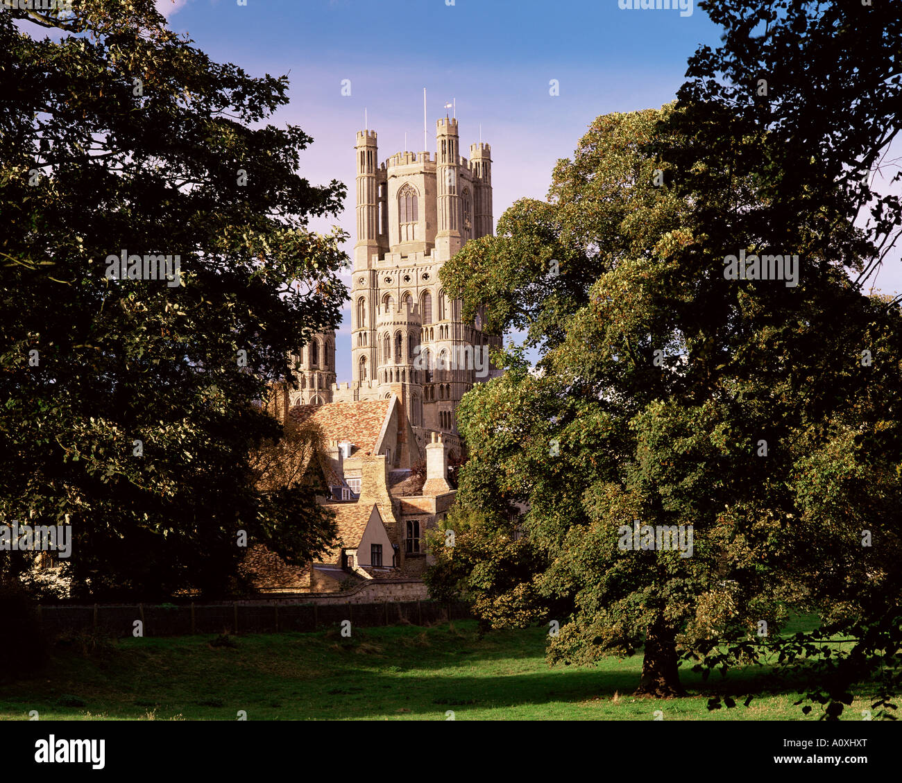 Ely Kathedrale Ely Cambridgeshire England England Europa Stockfoto