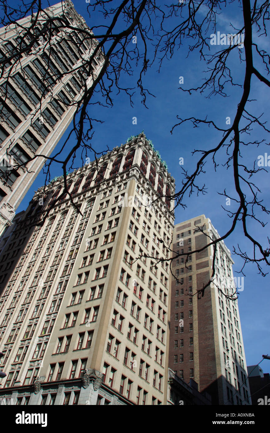 Winter in New York City Stockfoto