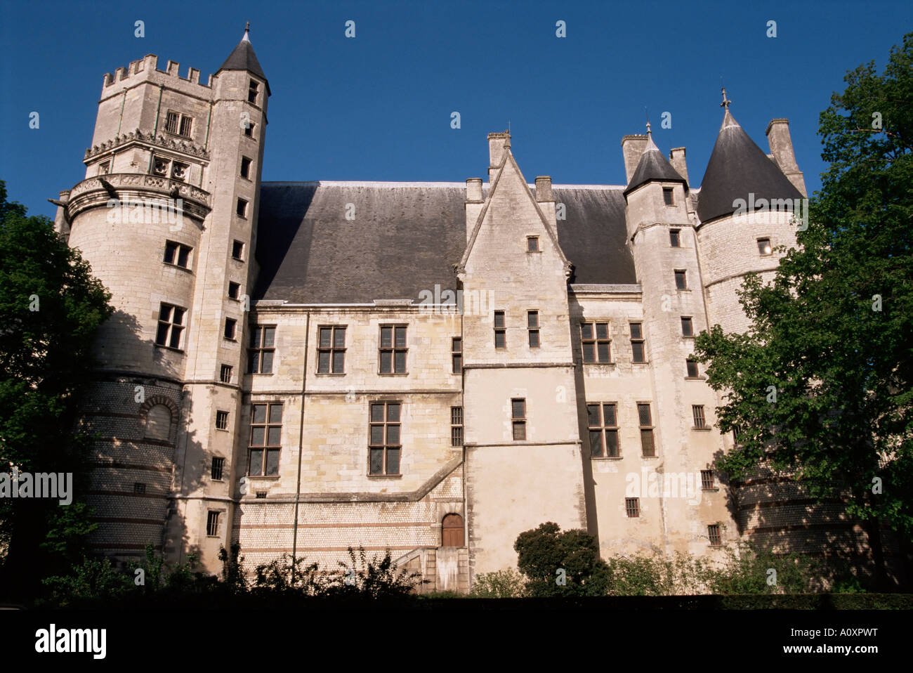 Jacques Coeur Palast Bourges Zentrum Frankreich Europa Stockfoto
