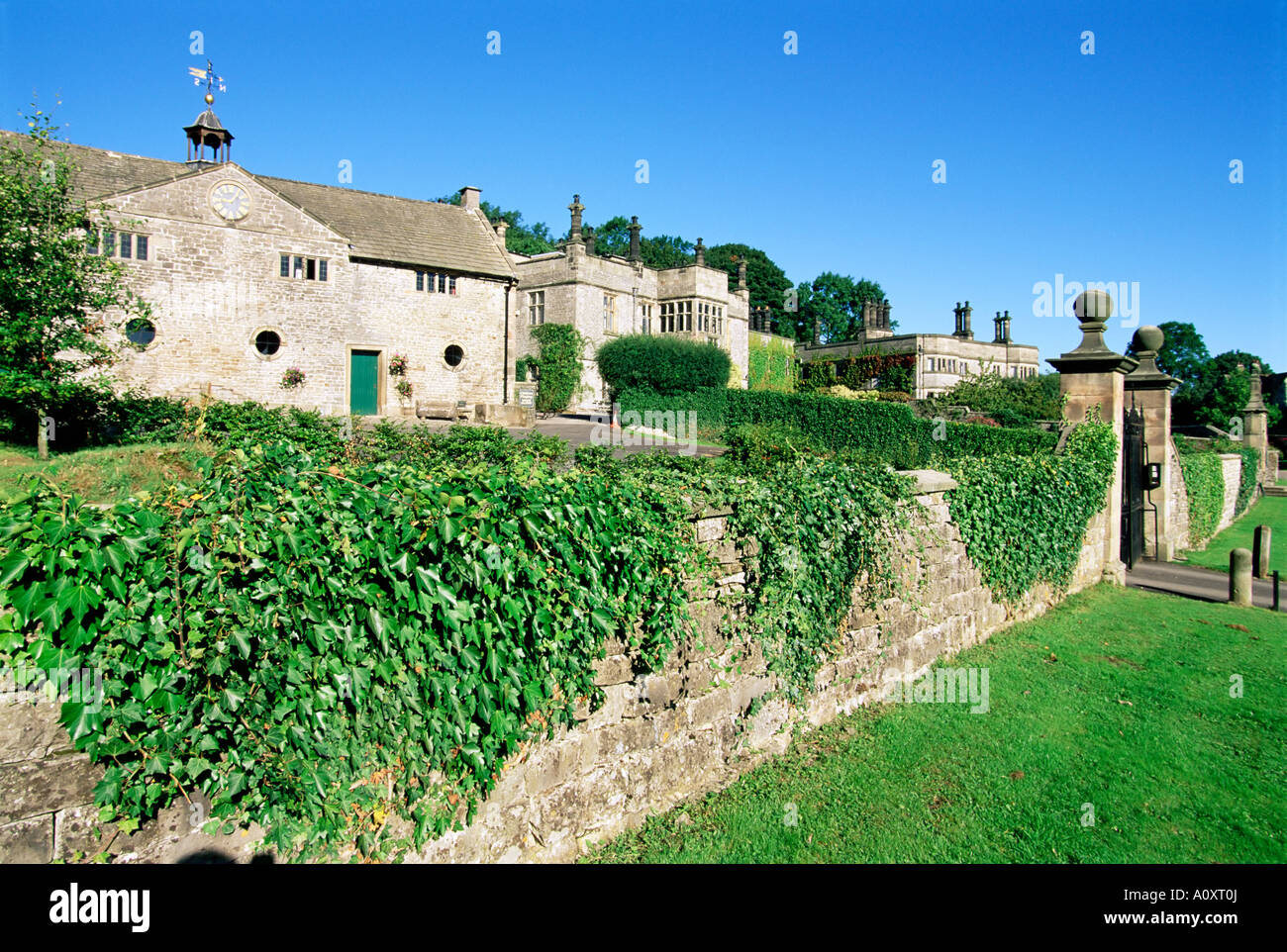 Tissington Hall Tissington Peak District National Park Derbyshire England England Europa Stockfoto