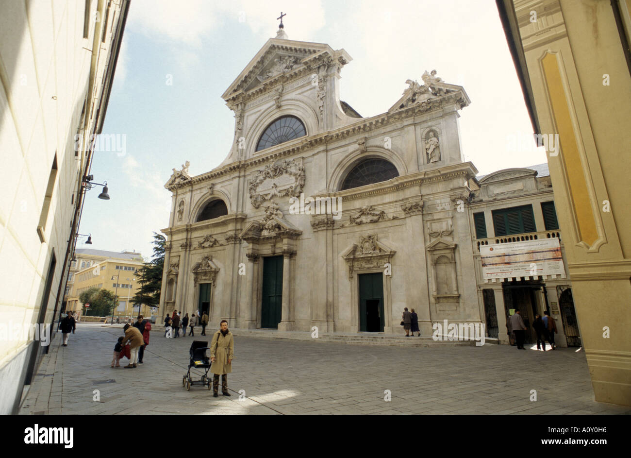 Kathedrale Savona Ligurien Italien Stockfoto