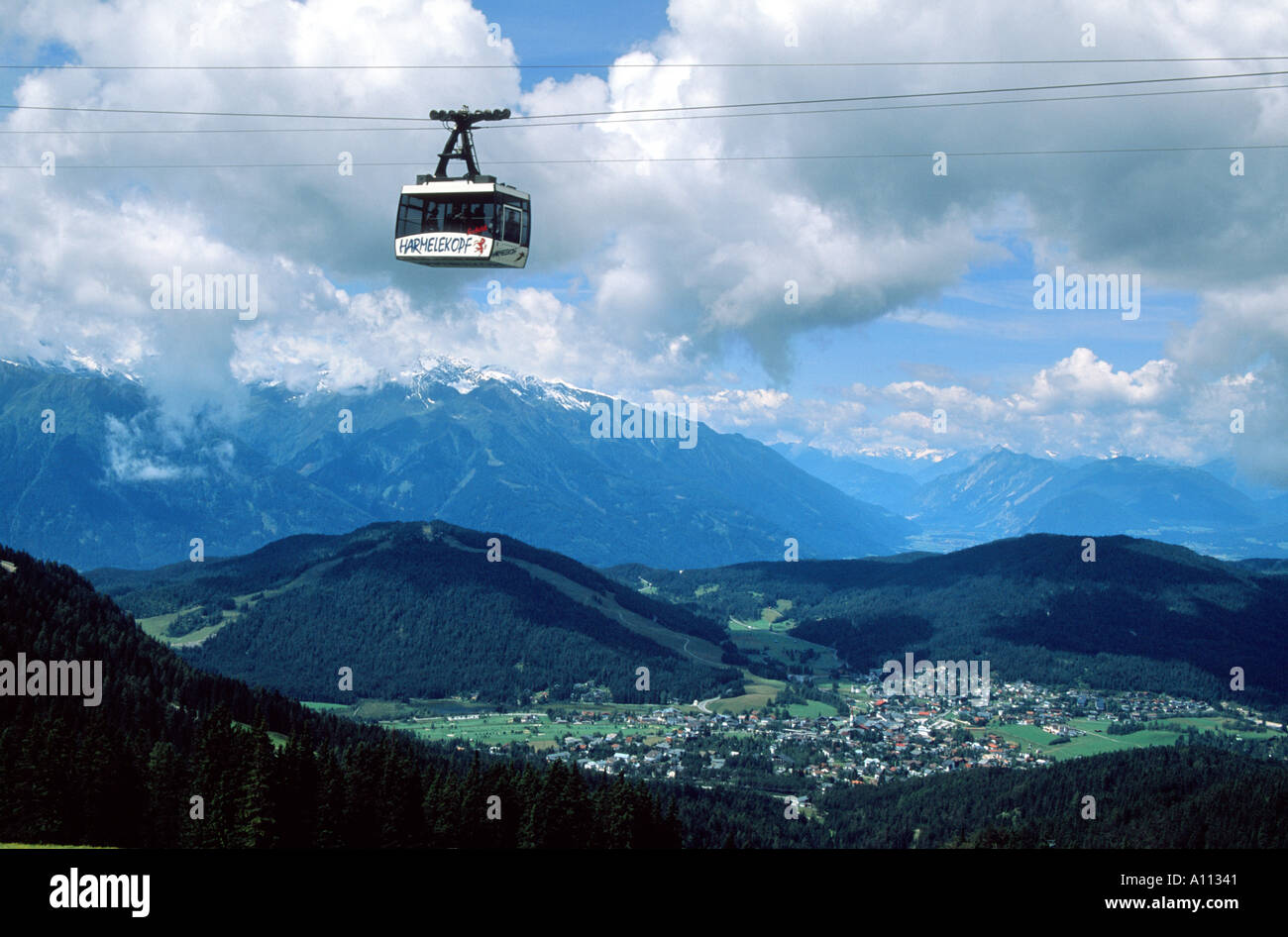 Seefeld Tirol Österreich Stockfoto