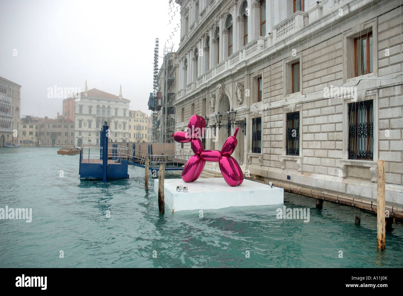 Venedig, Italien, Europa, "BallonHund" von Jeff Koons �Francois