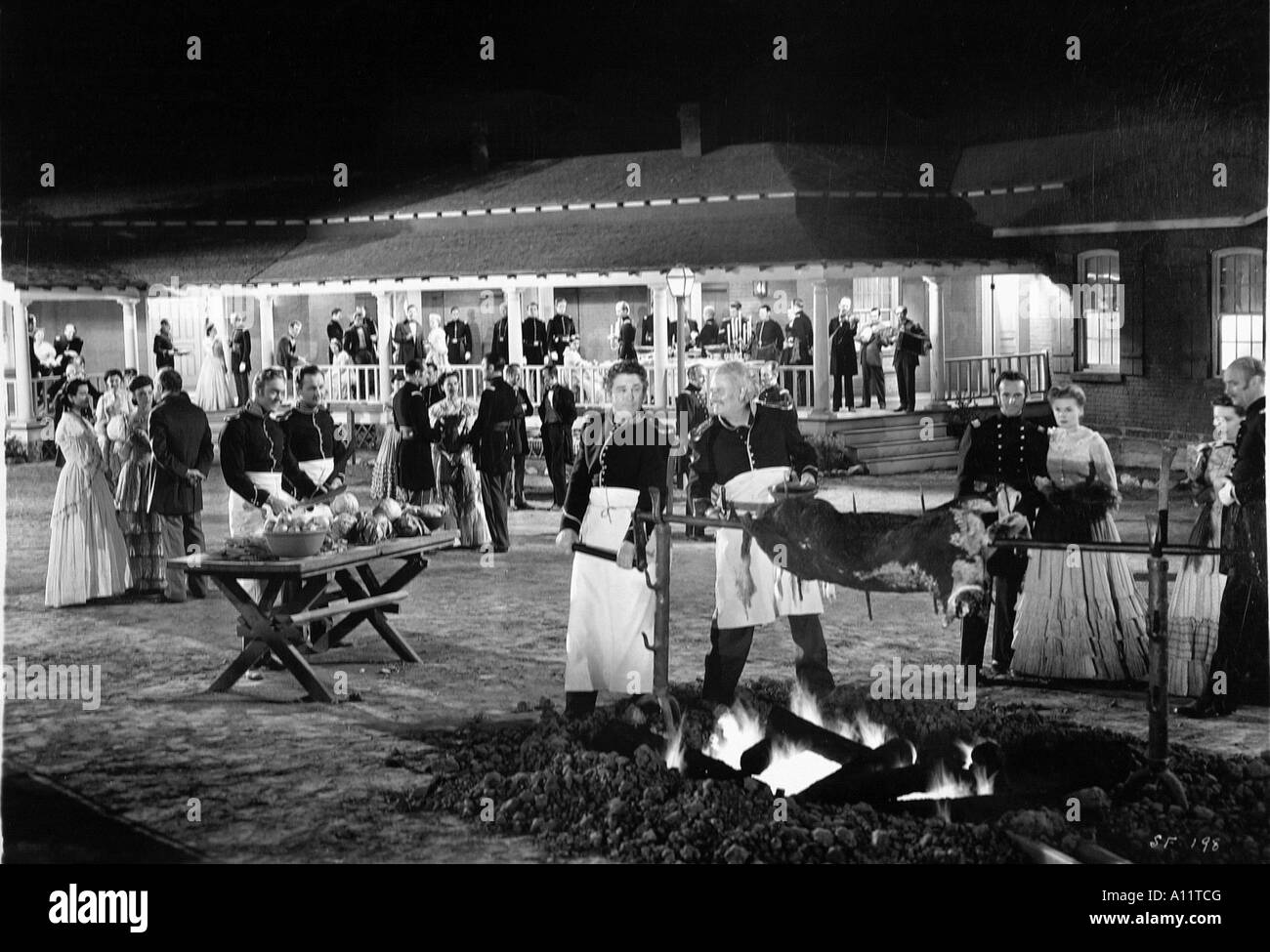 Santa Fe Trail Jahr 1940 Regisseur Michael Curtiz Stockfoto