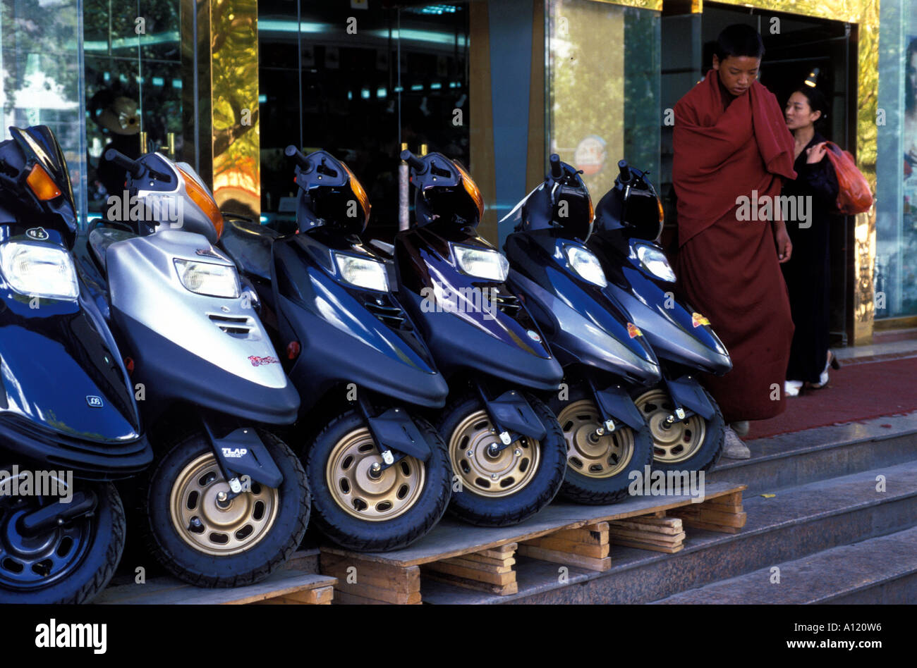 China, Tibet. Stockfoto