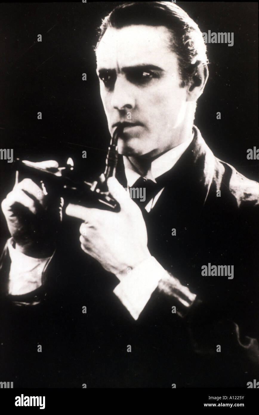 Sherlock Holmes Jahr 1922 Direktor Albert Parker John Barrymore basierend auf Conan Doyle s Buch Stockfoto