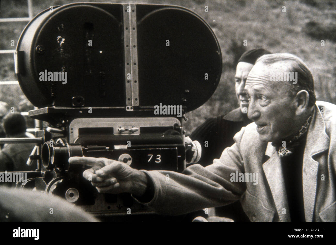 Michael Curtiz Director Shooting Bild Stockfoto