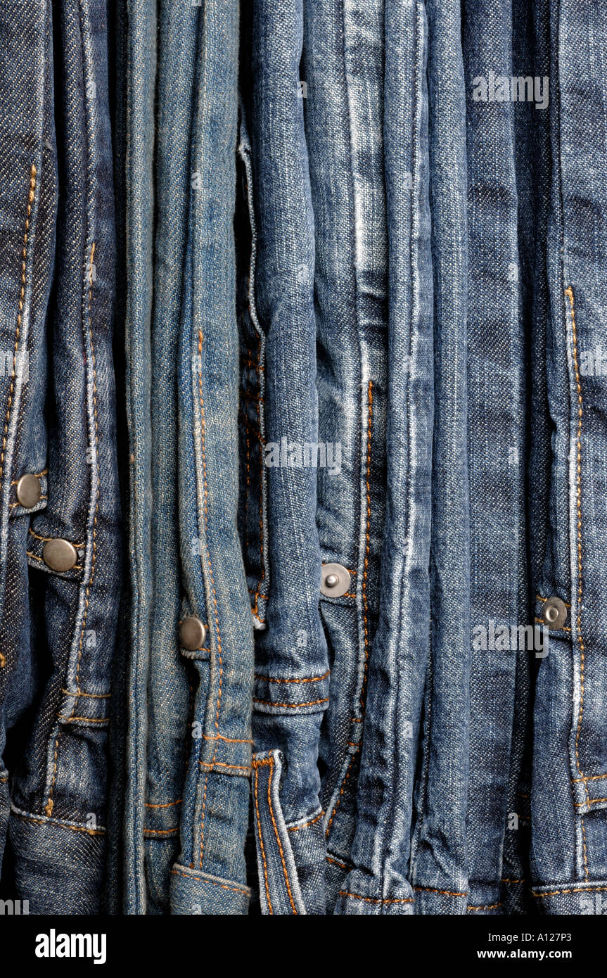 Denim-jeans Stockfoto