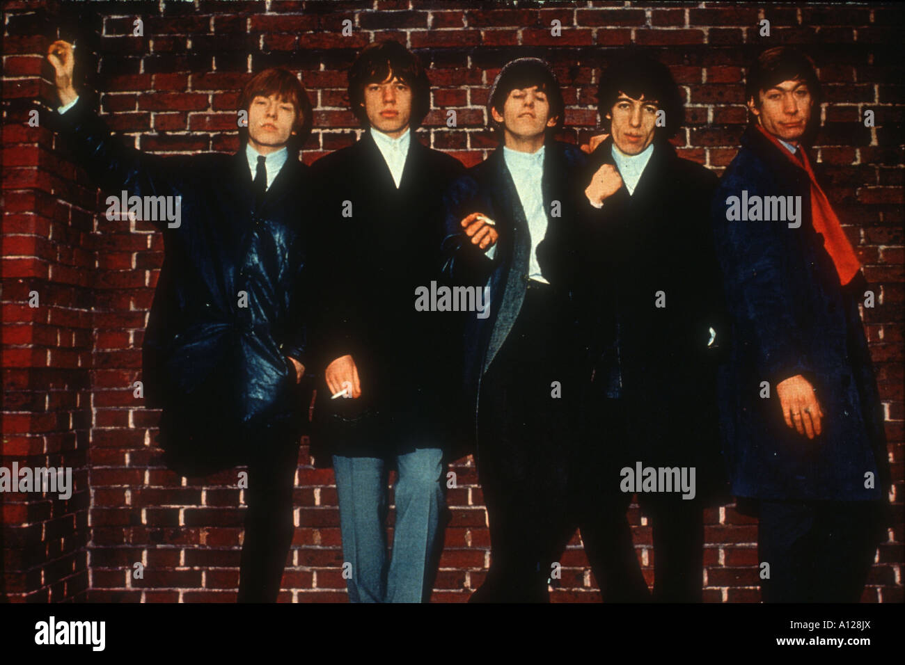 Rolling Stones Jahr 1983 Direktor Hal Ashby Charlie Watts Mick Jagger Keith Richards Brian Jones Stockfoto