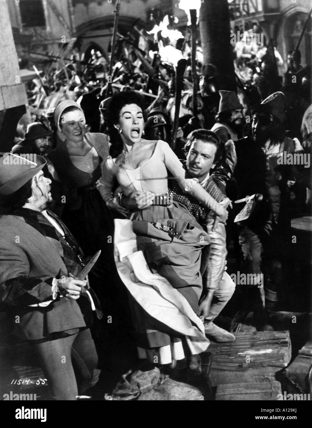 Die Vagabond King Jahr 1956 Direktor Michael Curtiz Oreste Stockfoto