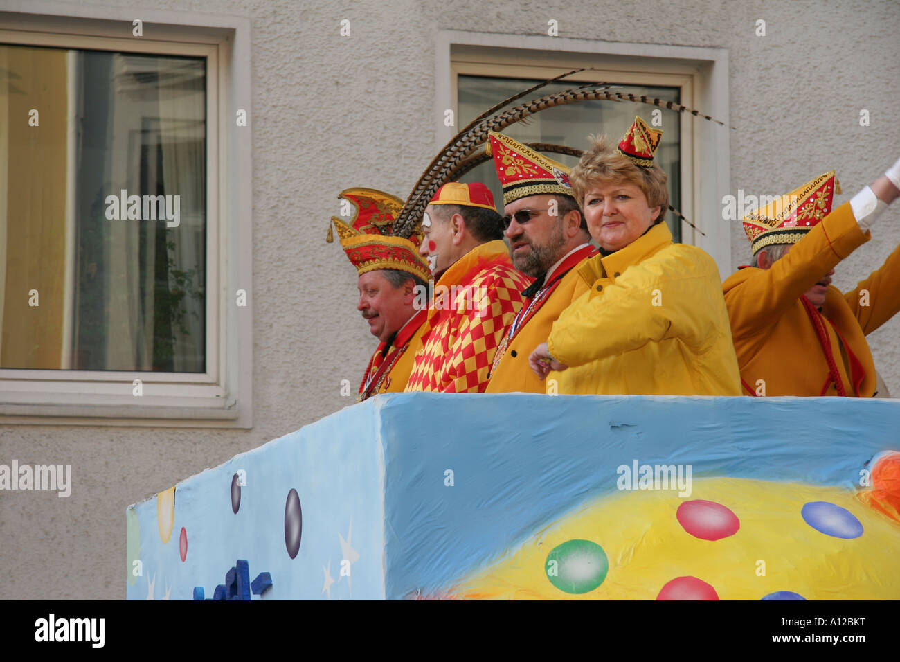 Rosenmontag Karneval Düsseldorf, Deutschland Stockfoto