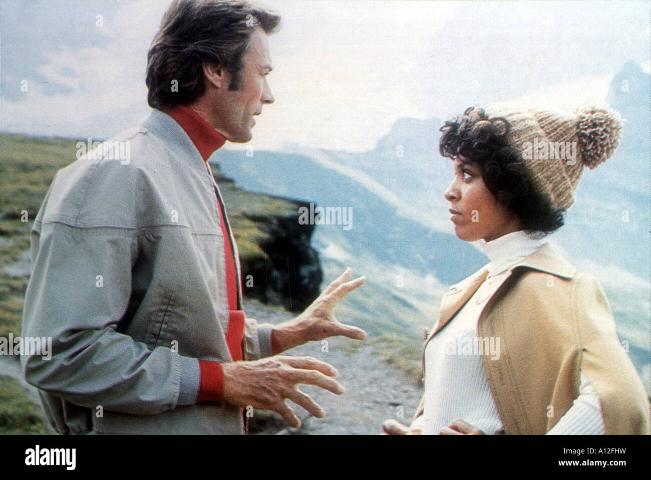 Der Eiger Sanction Jahr 1975 Regisseur Clint Eastwood Clint Eastwood Stockfoto