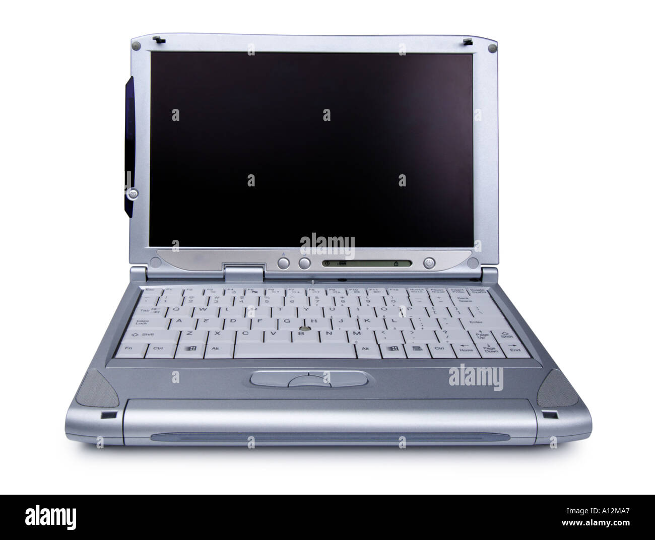 Vorderansicht-Laptop-computer Stockfoto