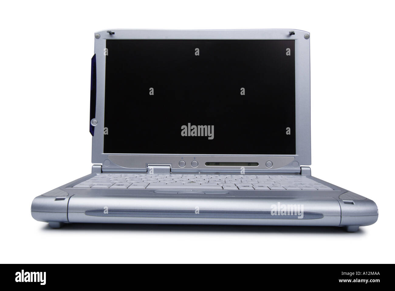 Niedrigen Winkel-Laptop-computer Stockfoto