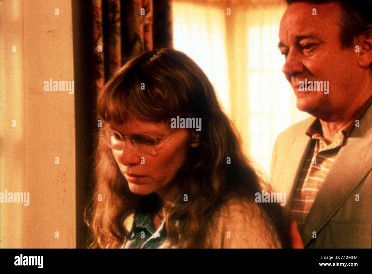 September 1987 Jahr Regisseur Woody Allen Mia Farrow Denholm Elliott Stockfoto