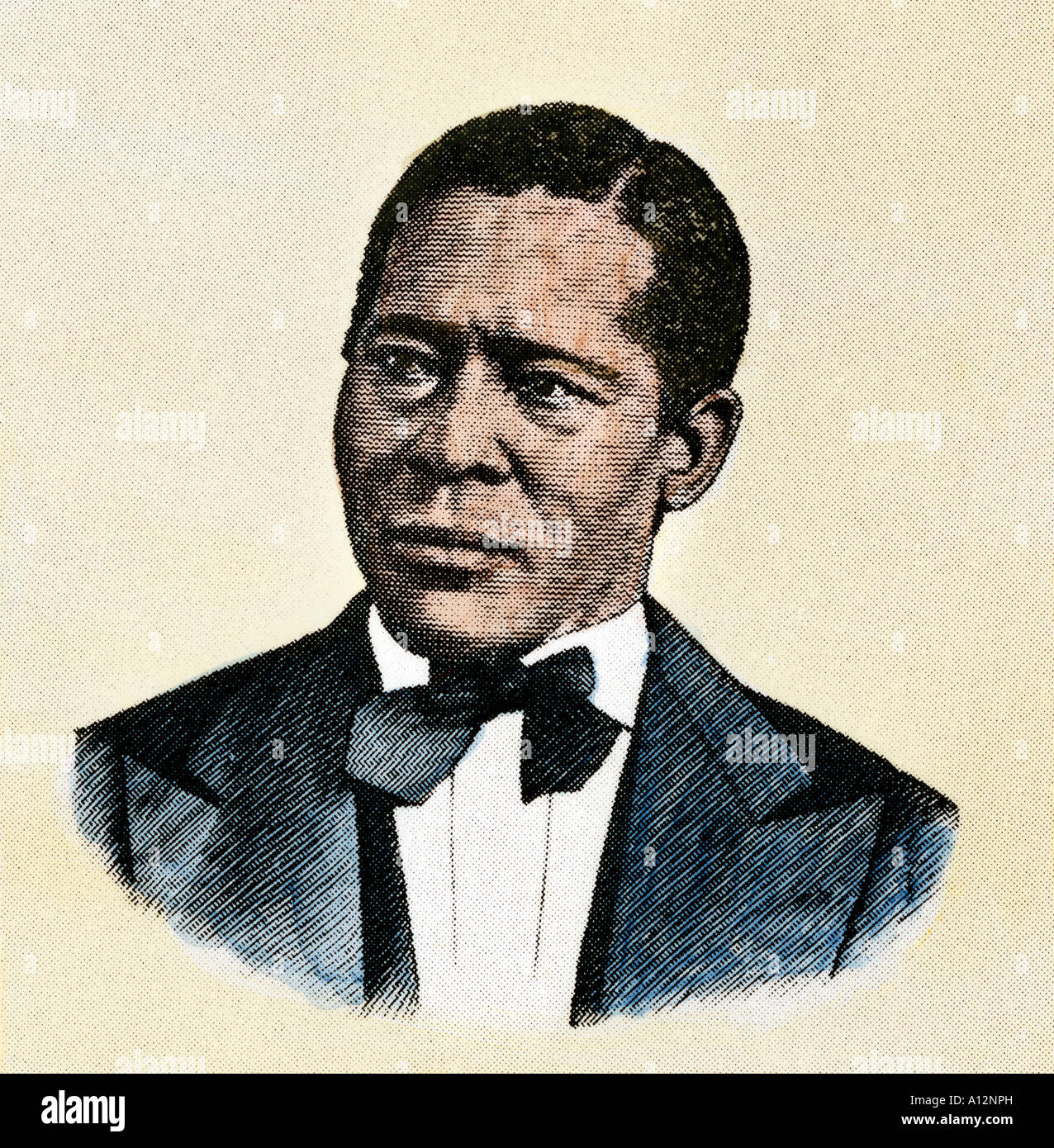 William noch Sekretär der Underground Railroad. Handcolorierte halftone einer Abbildung Stockfoto