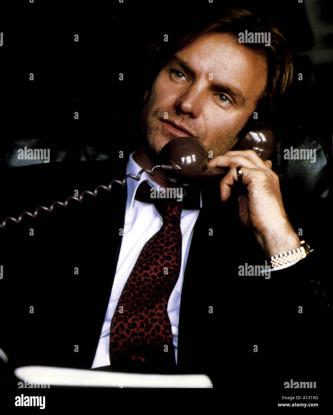 Stürmischer Montag Jahr 1988 Regisseur Mike Figgis Sting Stockfoto