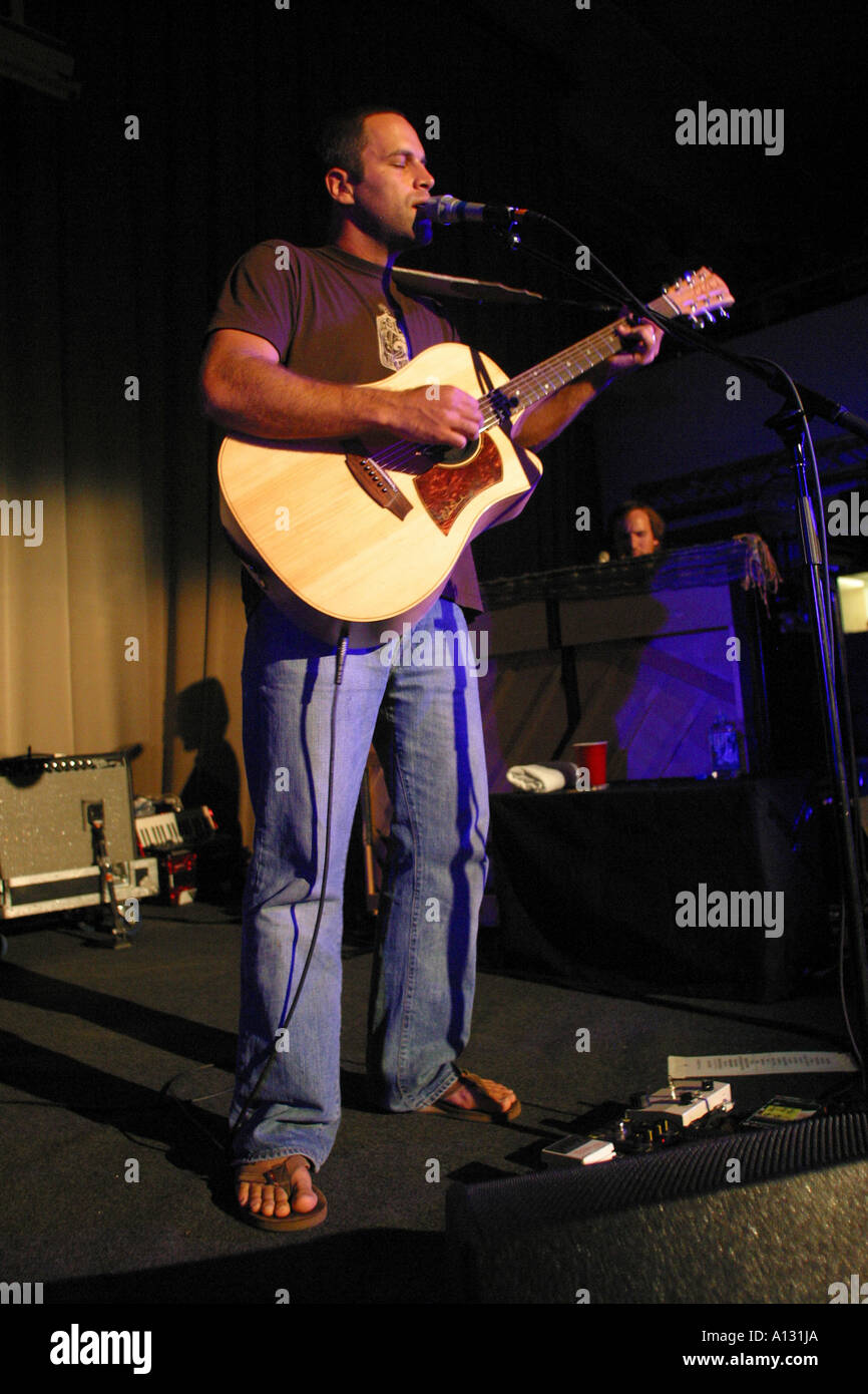 Jack Johnson live in The Stannary Penryn Cornwall UK Stockfoto