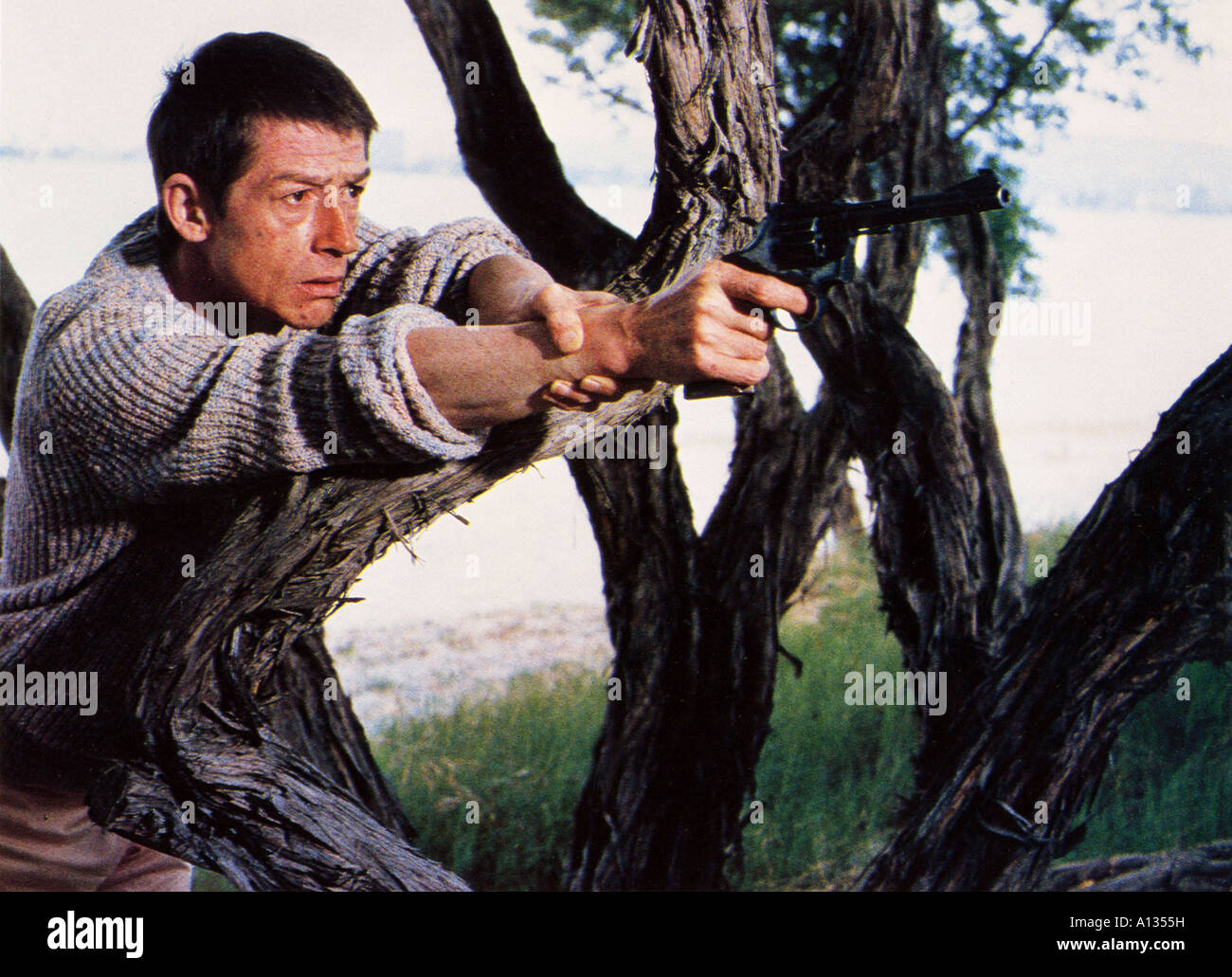 Partner 1983 James Burrows John verletzt Stockfoto