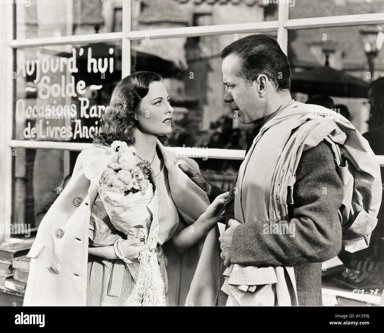 Durchgang nach Marseille 1944 Michael Curtiz Michèle Morgan Humphrey Bogart Stockfoto