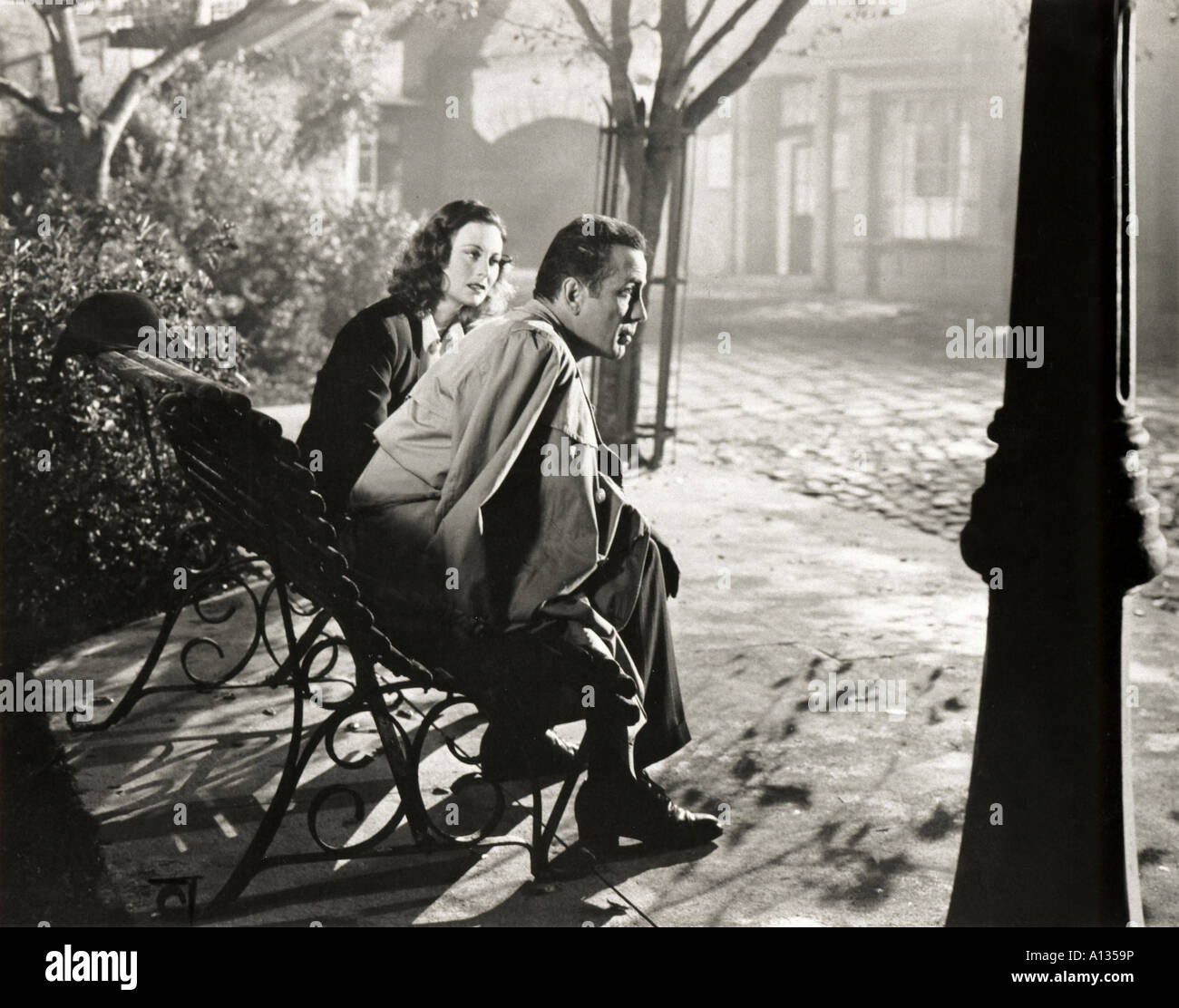 Durchgang nach Marseille 1944 Michael Curtiz Humphrey Bogart Michèle Morgan Stockfoto