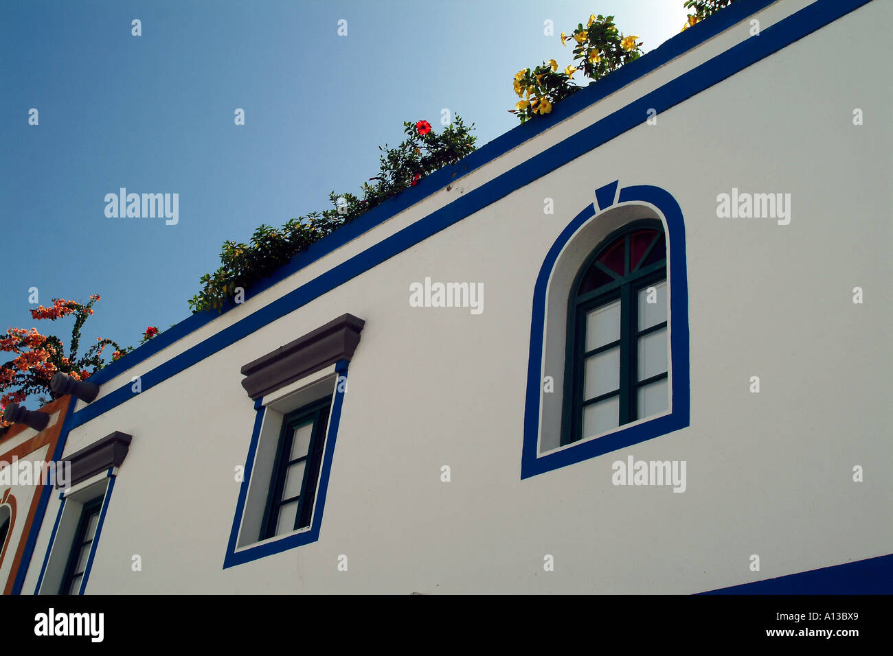 Puerto Mogan, Gran Canaria Stockfoto