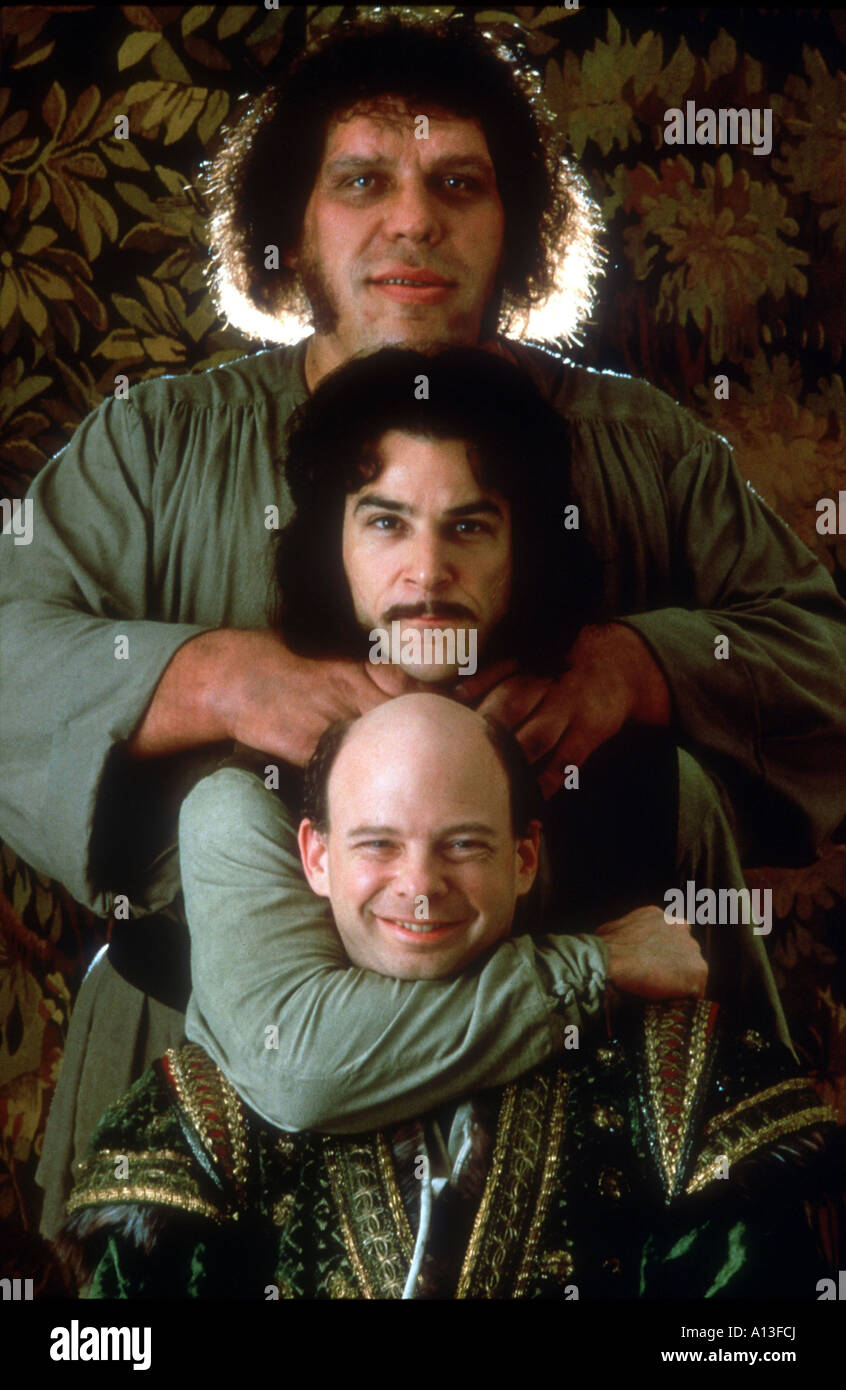 Princess Bride Year 1987 Director Bob Reiner Mandin Patinkin Wallace Shawn André le Géant basierend auf William Goldman s Buch Stockfoto