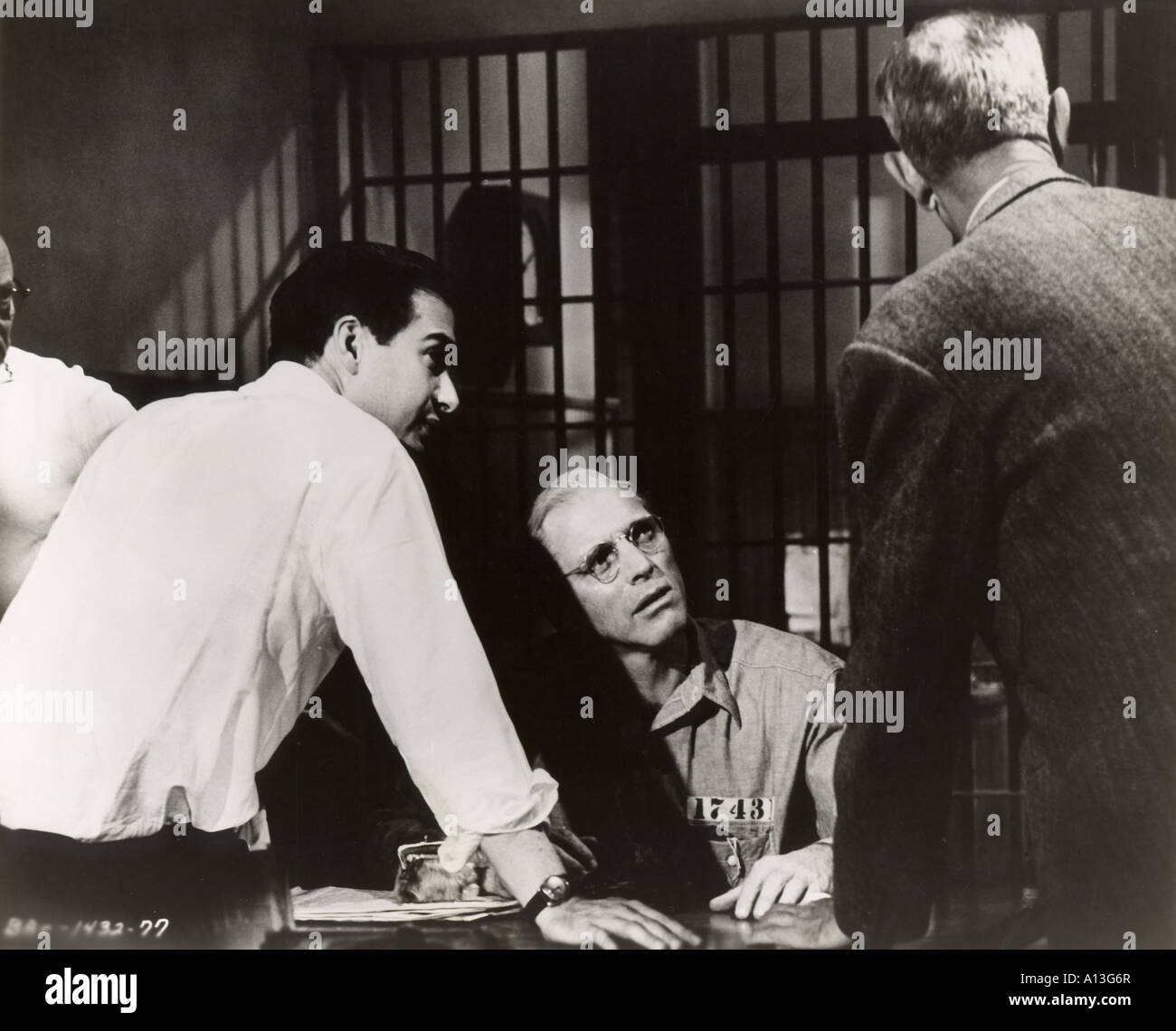 Vogelmann von Alcatraz Jahr 1962 Direktor John Frankenheimer Burt Lancaster Stockfoto