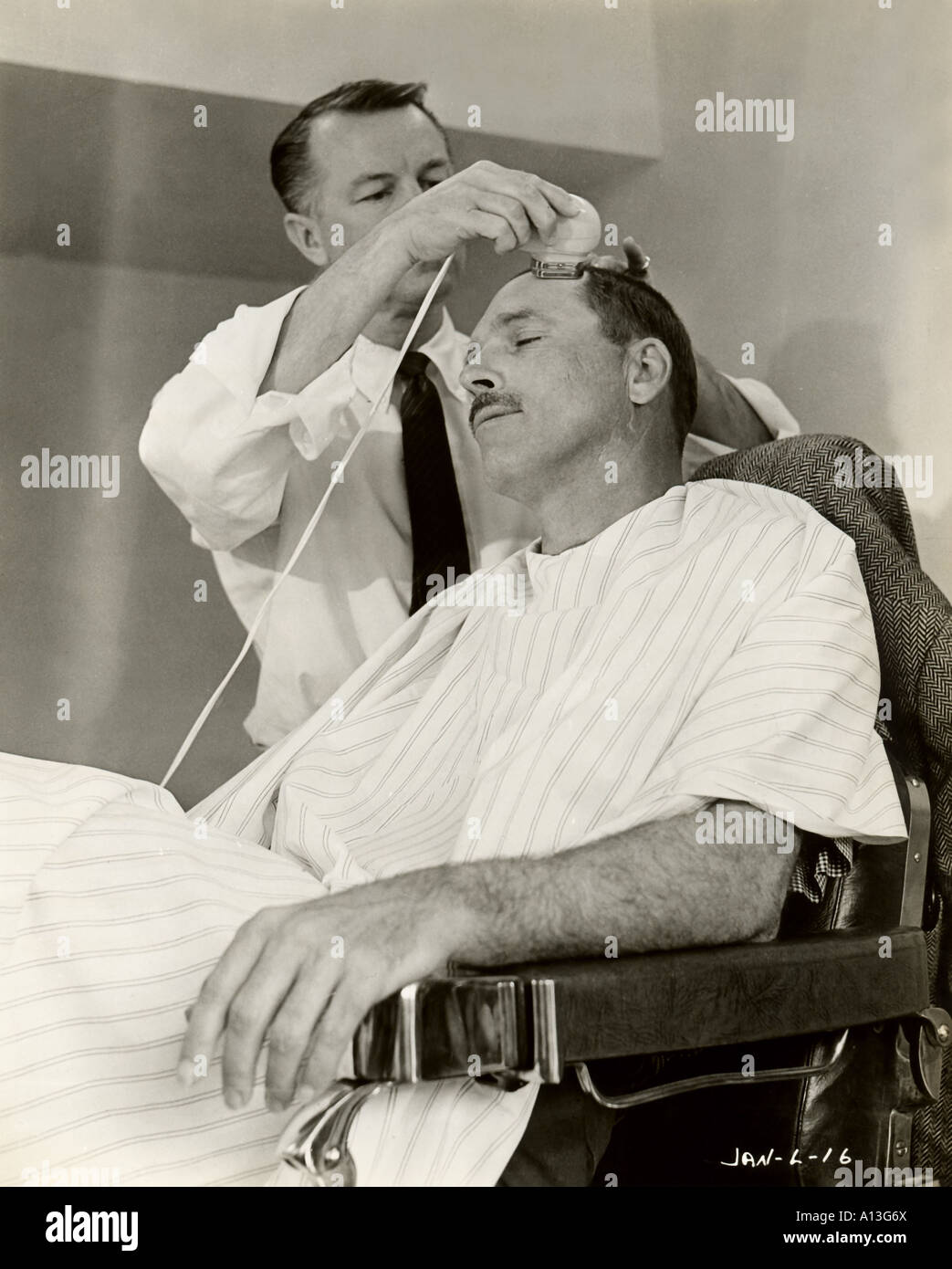 Birdman Of Alcatraz Baujahr 1962 Direktor John Frankenheimer Burt Lancaster Shooting Bild Stockfoto