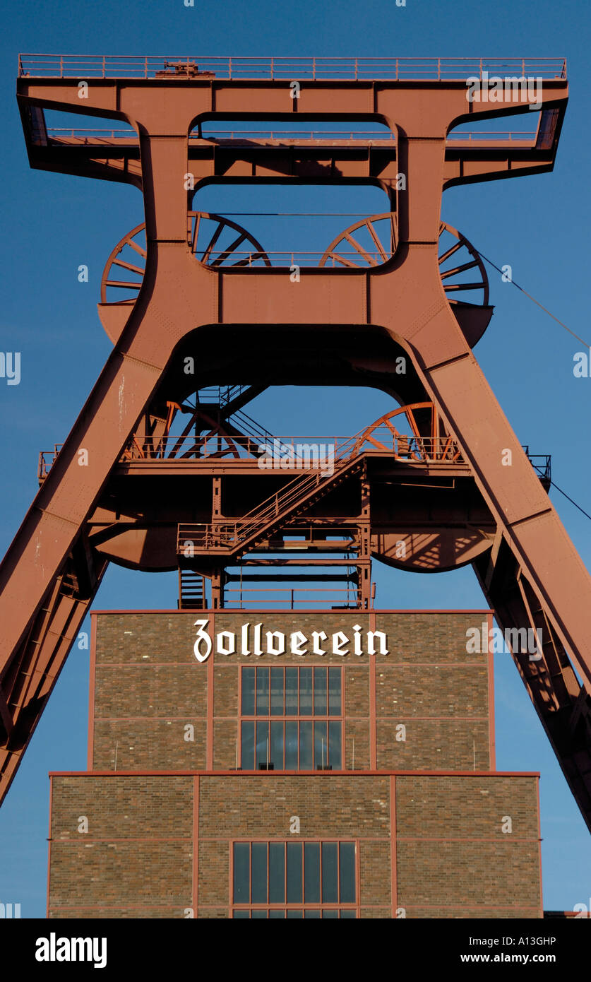 UNESCO-Kohle Bergwerk Zollverein, Grube XII, Essen, Deutschland. Stockfoto
