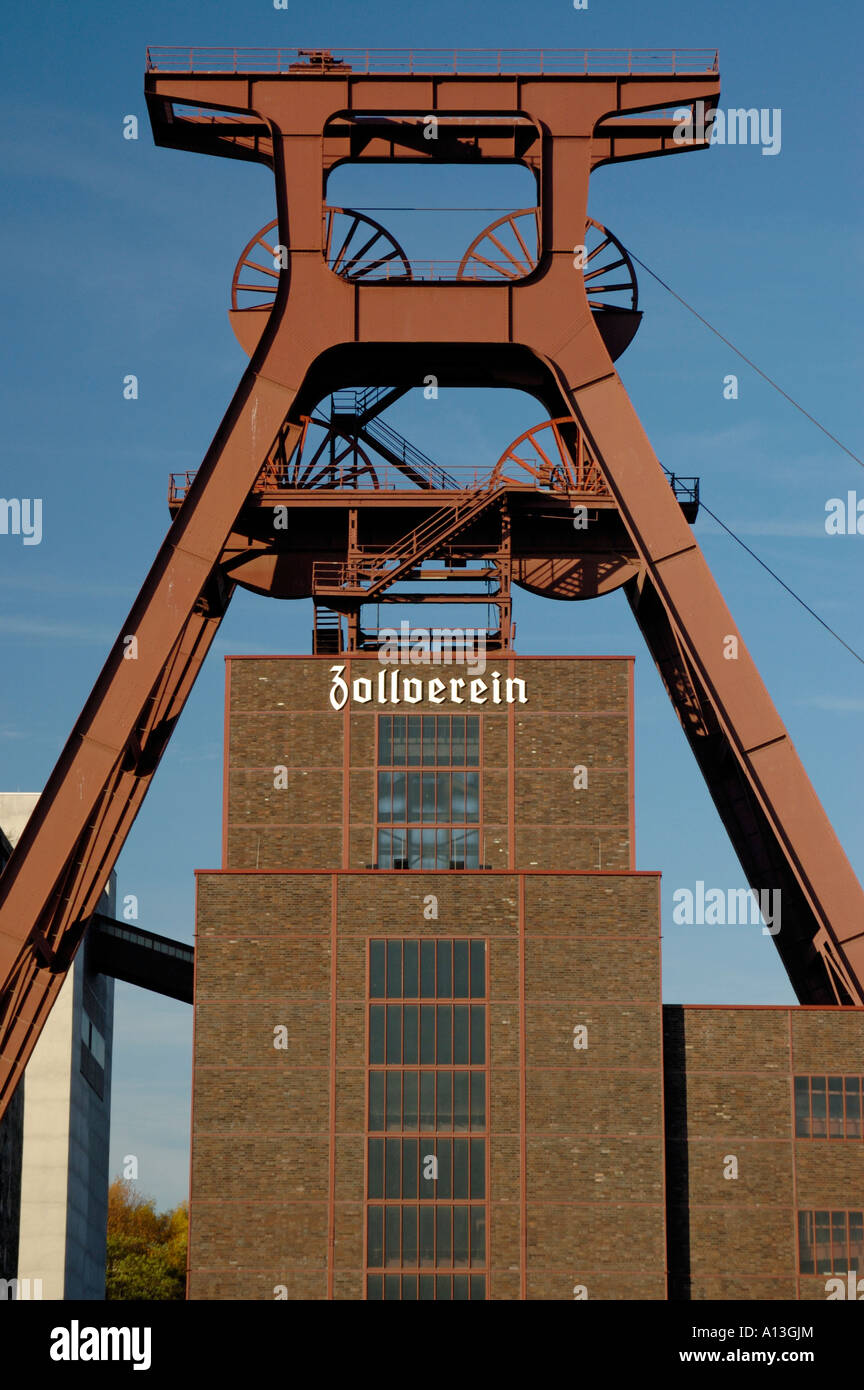 UNESCO-Kohle Bergwerk Zollverein, Grube XII, Essen, Deutschland. Stockfoto