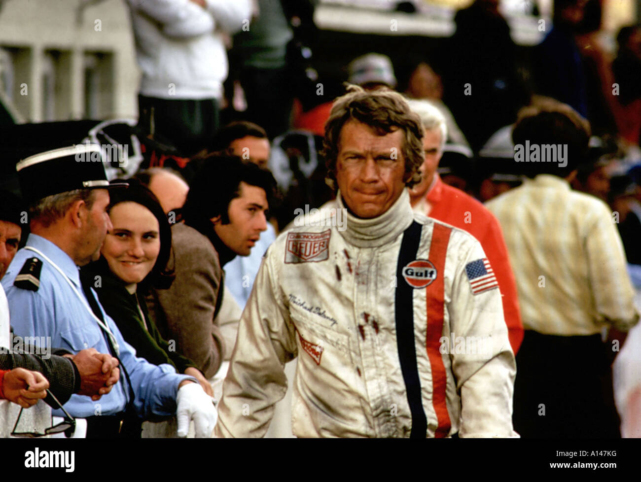 Jahr 1971 Regisseur Lee H Katzin Steve McQueen von Le Mans Stockfoto