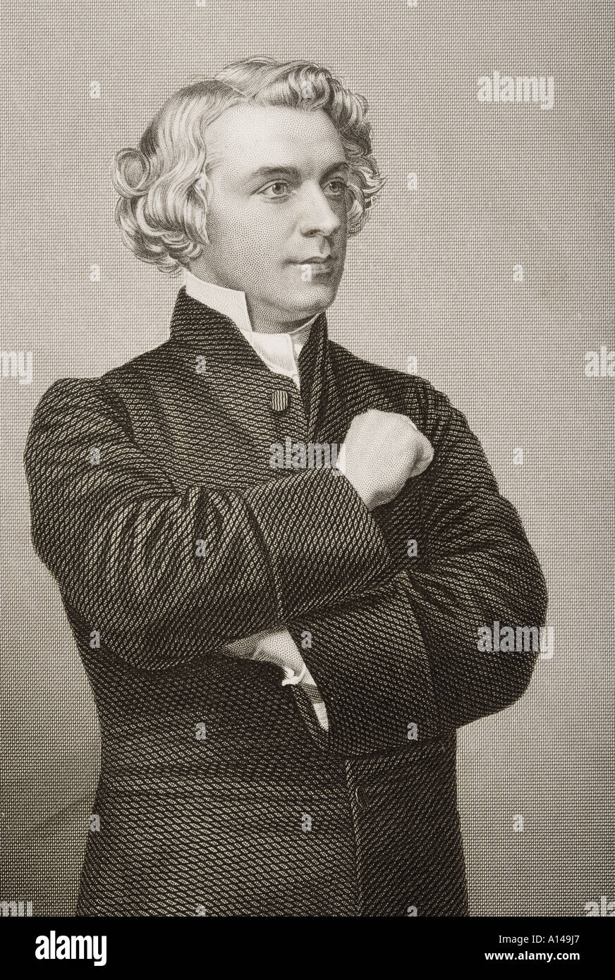 John Chippendall Montesquieu Bellew, 1823 - 1874. Englisch Thema, Prediger, und öffentliche Reader. Stockfoto