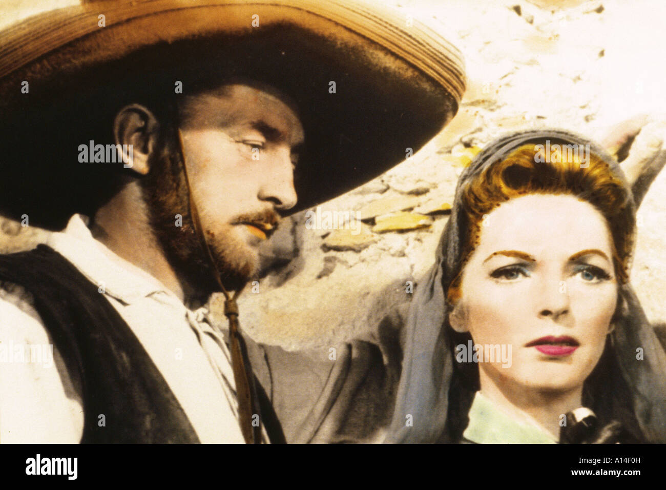 Das wunderbare Land Jahr 1959 Direktor Robert Parrish Robert Mitchum Julie london Stockfoto