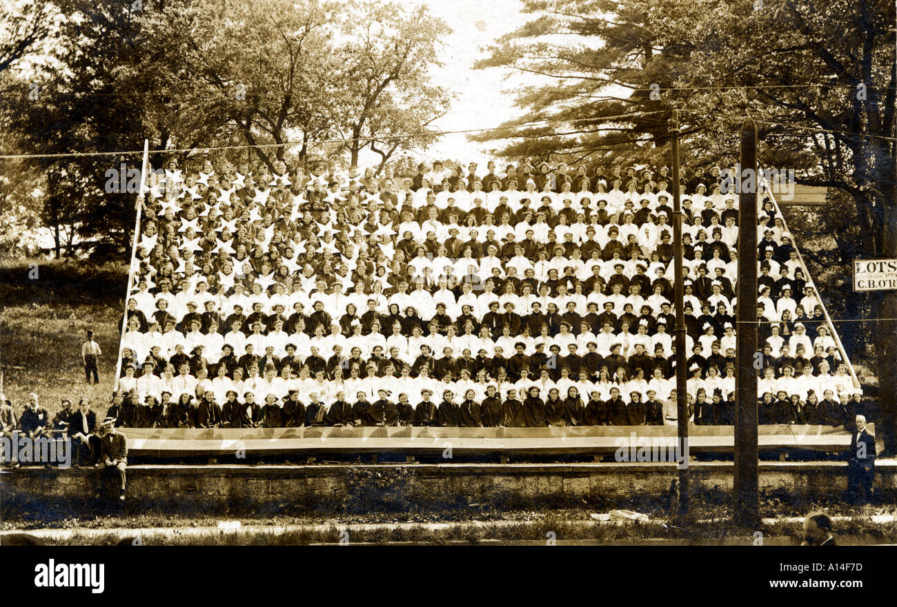 Flag-Kinder Stockfoto