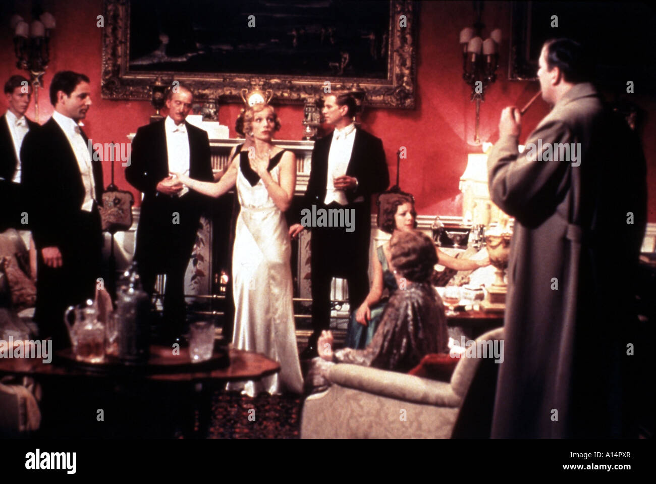 Gosford Park Jahr 2001 Regisseur Robert Altman Laurence Fox Jeremy Northam Charles Dance Kristin Scott Thomas James Wilby Claudie Stockfoto