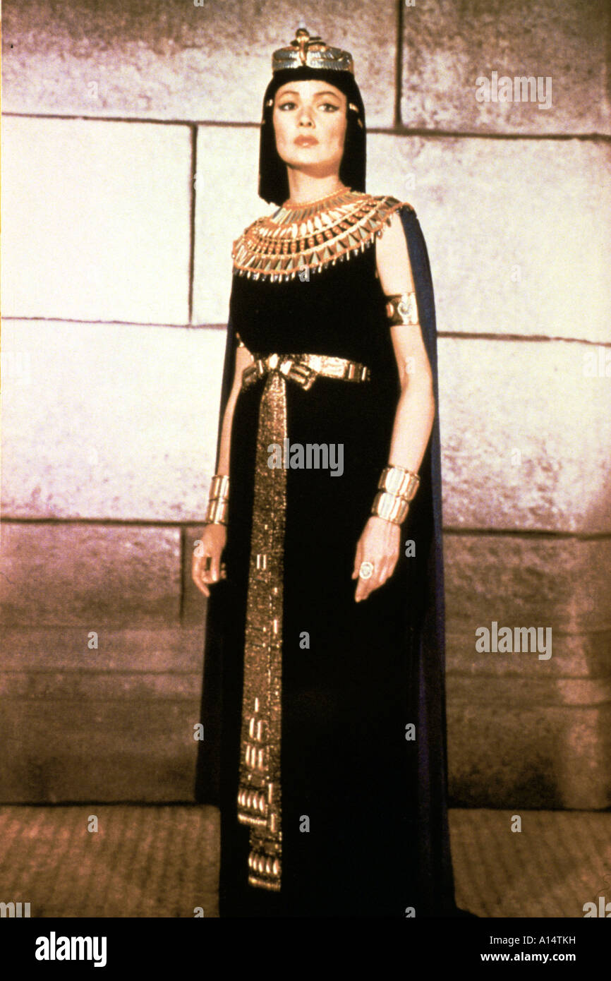 Die ägyptischen 1954 Michael Curtiz Gene Tierney Stockfoto