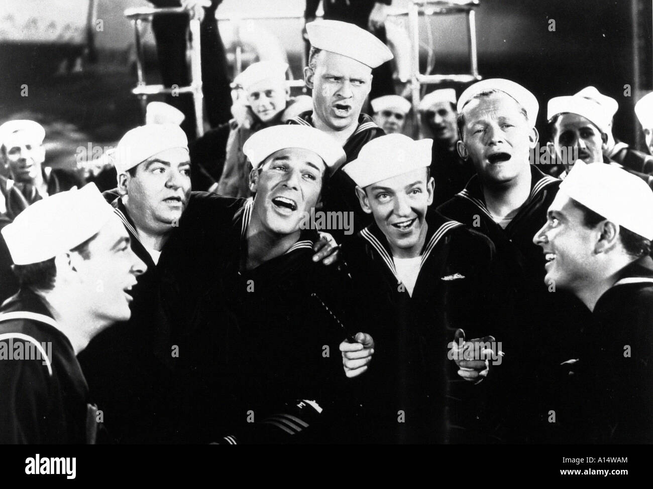 Folgen Sie Der Flotte 1935 Mark Tonfilms Fred Astaire Randolph Scott Stockfotografie Alamy