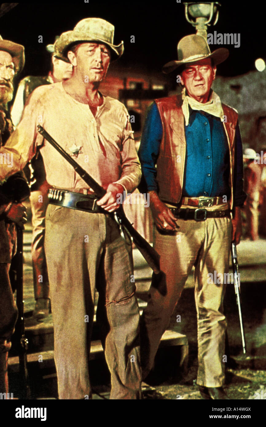 El Dorado 1967 Howard Hawks John Wayne Robert Mitchum Stockfoto